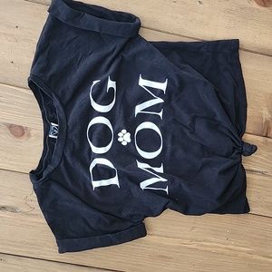Windsor Dog Mom Cropped Teeshirt